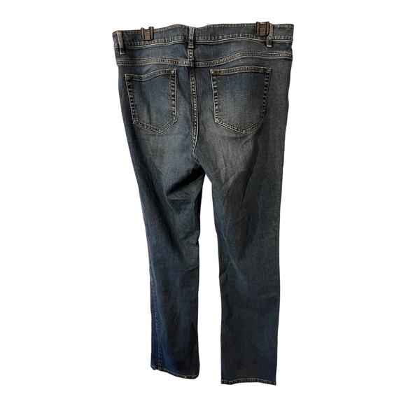 J.Jill Authentic Fit Women’s Size 10 Blue Denim Slim Leg Stretch Ankle Jeans - Picture 5 of 9